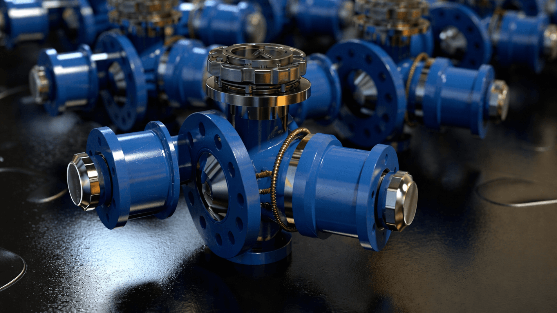 Industrial valve manufacturing